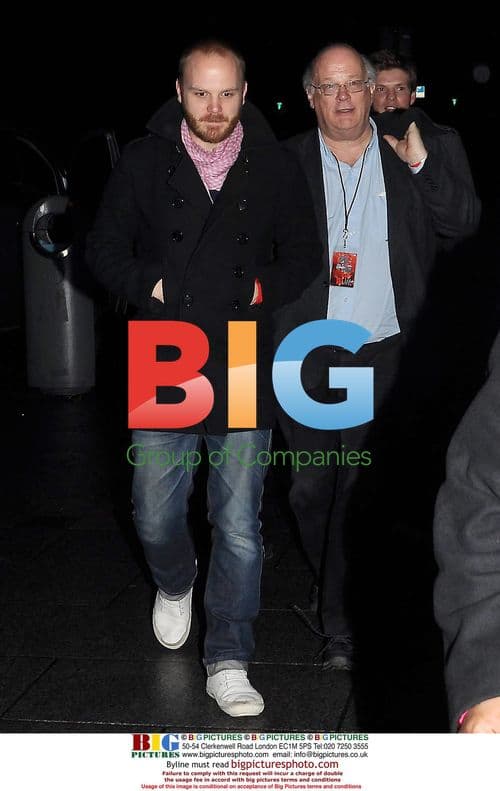 Coldplay's Will Champion at Dublin afterparty