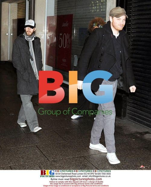 Coldplay Members Attend Afterparty