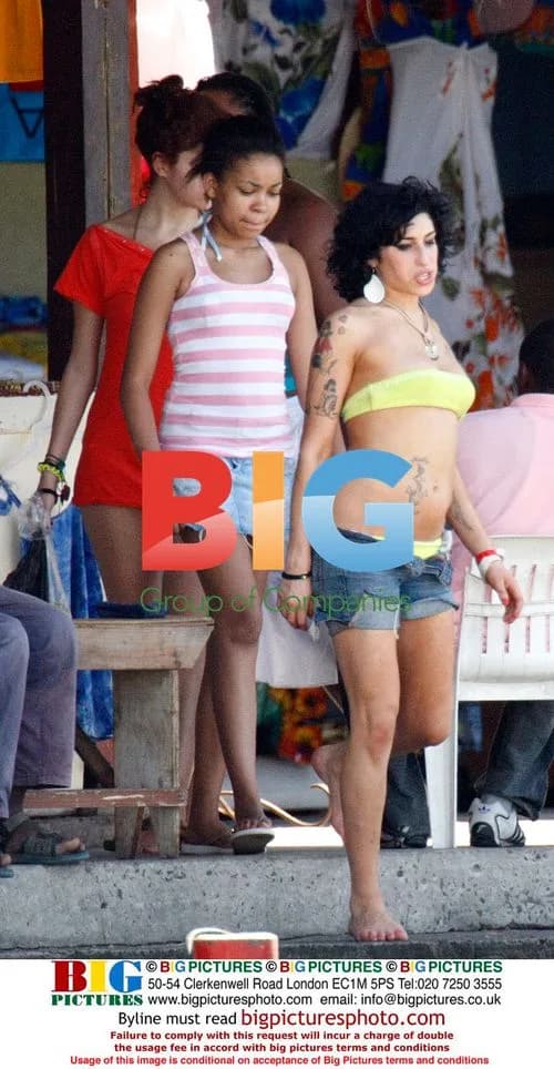 Amy Winehouse Caribbean Vacation
