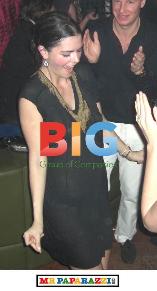 Billy Joe's wife, Katie Lee Joel, dancing at Art Basel Miami