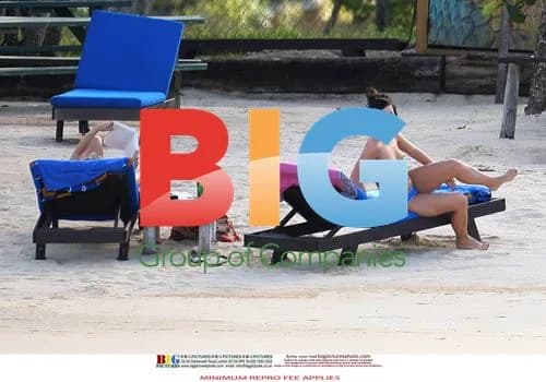Lily Allen on Caribbean Beach