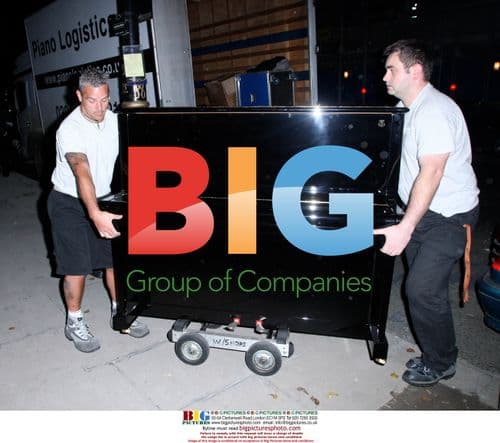 Madonna has removal men, London