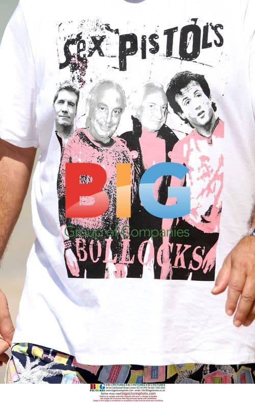 Sir Philip Green on Caribbean Holiday