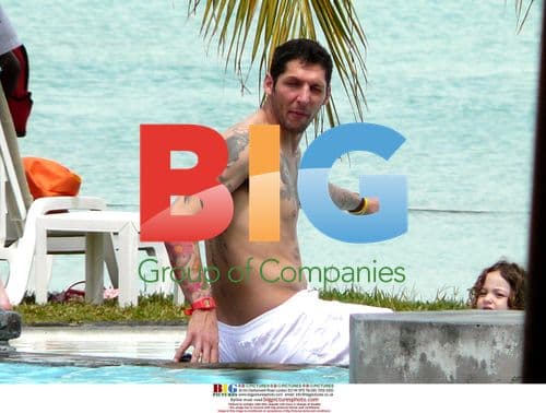 Inter Milan's Marco Materazzi on holiday with family