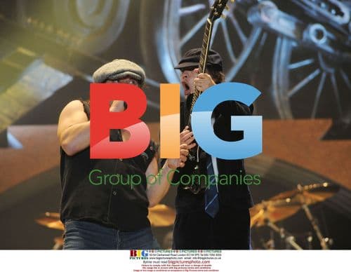 AC/DC Performing During Black Ice Tour