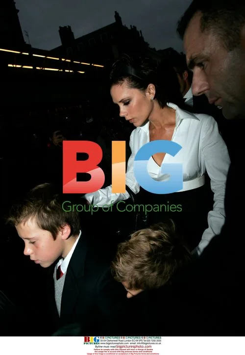 Beckham Family Leaves Claridges in London