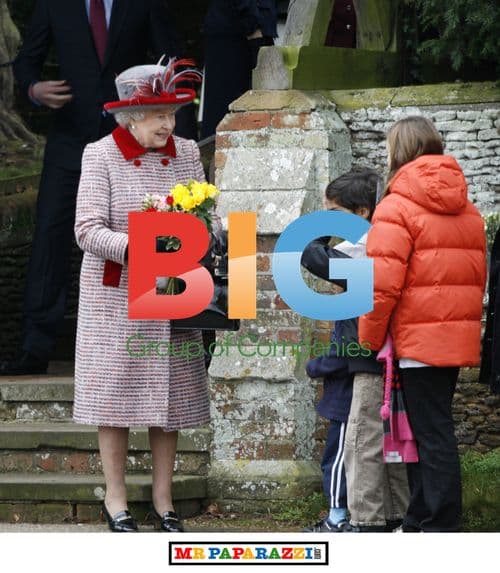 Queen Leads Royals to Christmas Mass