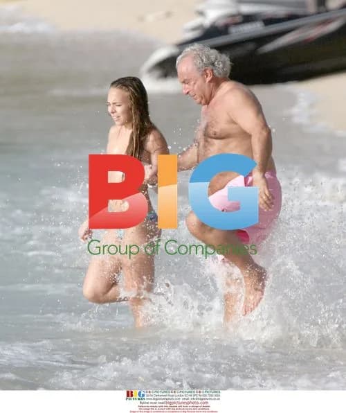 Phil Green and Daughter Jet Ski in Caribbean