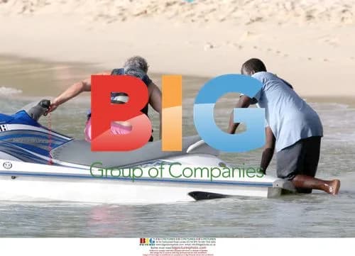 Phil Green jet ski mishap with daughter