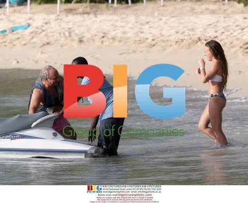 Phil Green Jet Ski Mishap in Caribbean