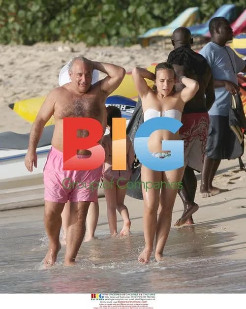 Phil Green and daughter Chloe on jetski