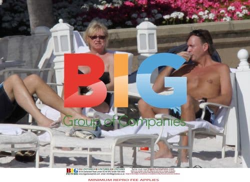 Judy Finnigan and Richard Madeley on Florida Vacation