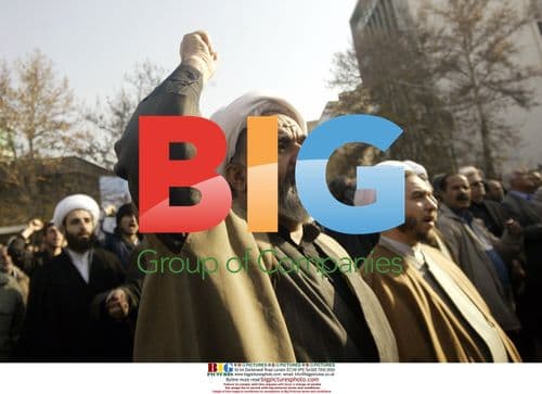 Iranian Clergy Protest in Tehran