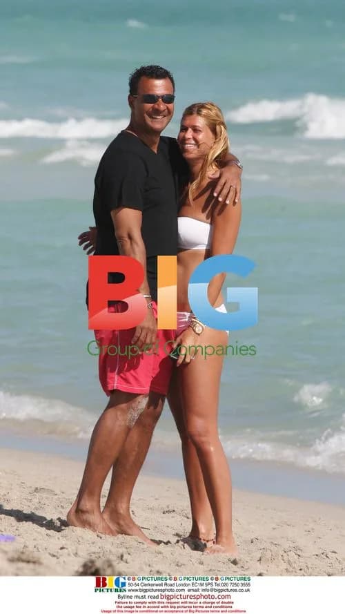Ruud Gullit and family in Miami