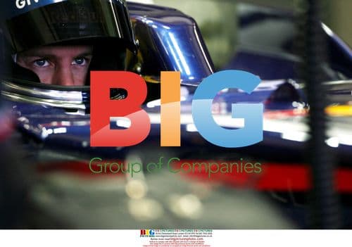 Sebastian Vette of Red Bull Racing in F1 Testing