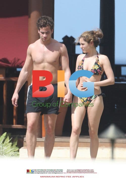 Kelly Brook and Danny Cipriani Caribbean Vacation