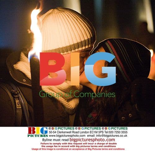 Torchlight Procession at Edinburghs Hogmanay