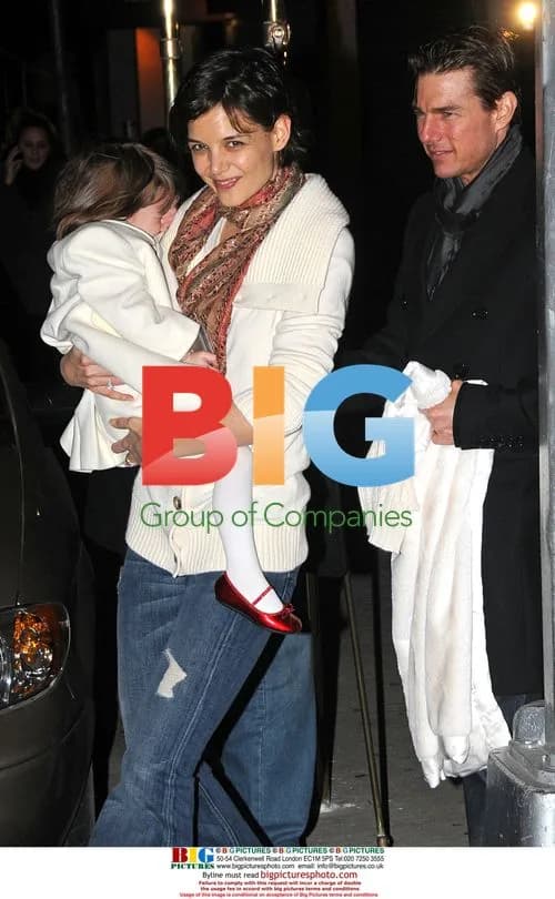 Katie Holmes After Broadway Matinee