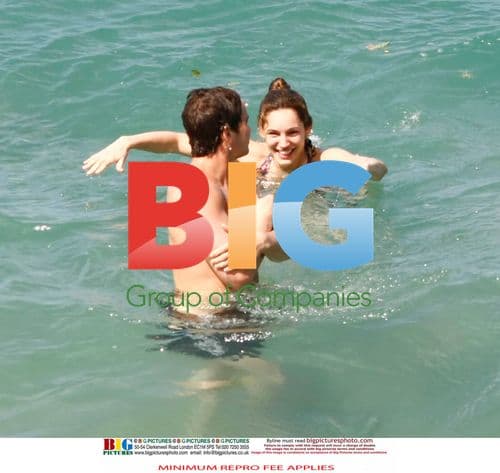 Kelly Brook and Danny Cipriani on Caribbean Retreat