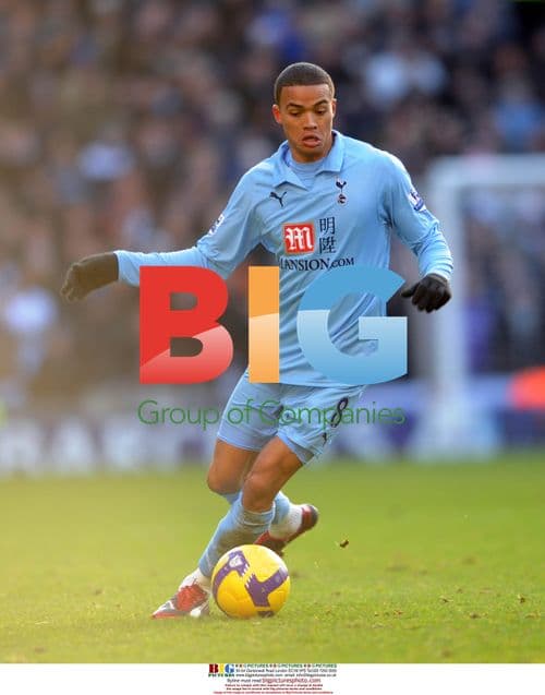 Jermaine Jenas of Tottenham Hotspur, 2008