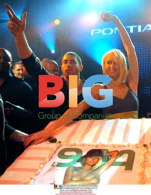 Paris Hilton parties at 944 Magazine Super Bowl event