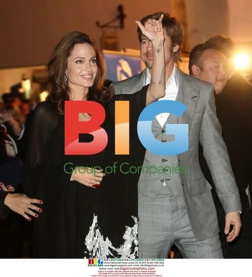 Angelina Jolie and Brad Pitt at Santa Barbara Film Festival