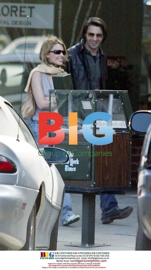 Kylie Minogue and Olivier Martinez in New Romance