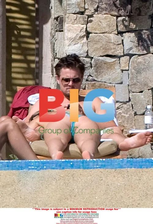 Leonardo DiCaprio and Bar Rafaeli in Mexico