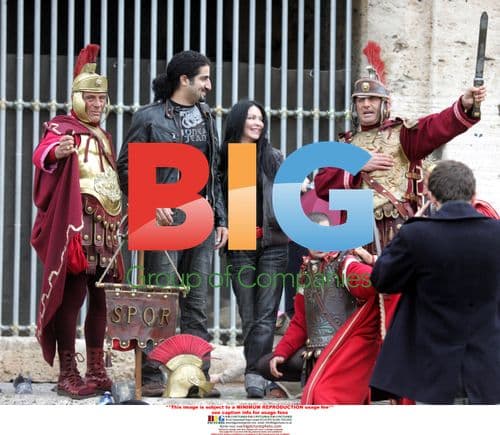 Omar bin Laden and wife Zaina visit Rome attractions