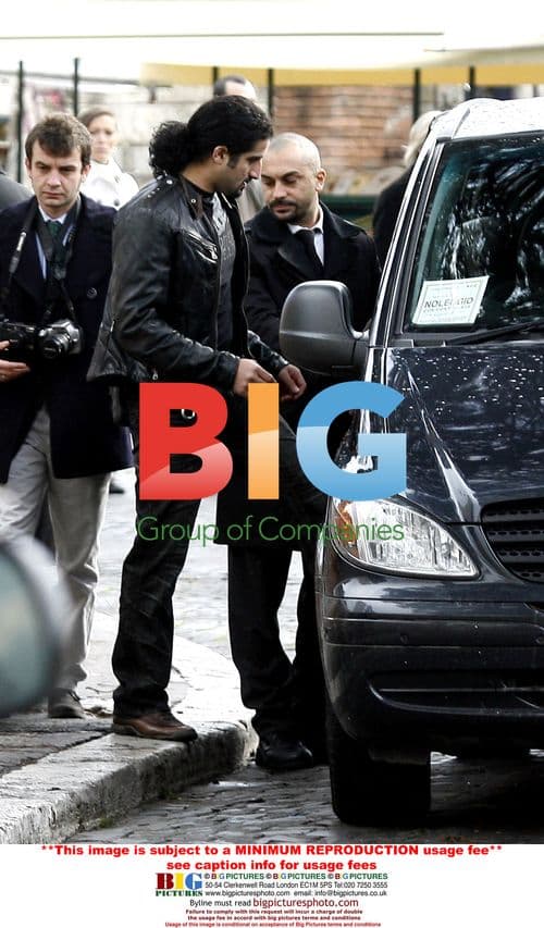 Omar Bin Laden and wife on Rome holiday