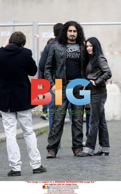 Omar Bin Laden and wife in Rome