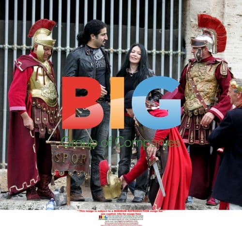 Omar Bin Laden and wife in Rome