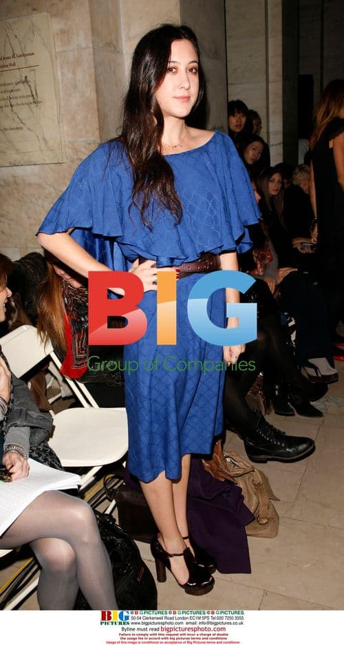 Vanessa Carlton at Jill Stuart Fashion Show