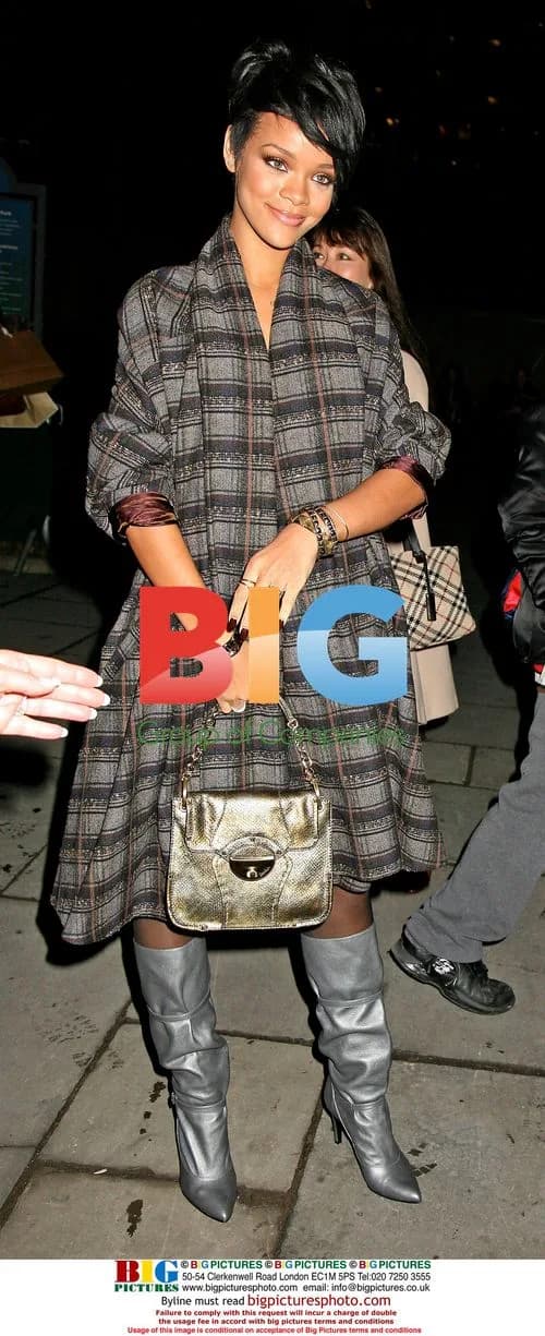Rihanna at Fashion Week in NYC