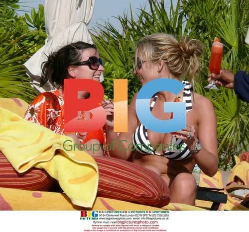 Alex Curran Sunbathing in Dubai