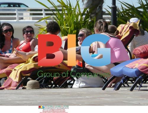 Alex Curran on holiday in Dubai