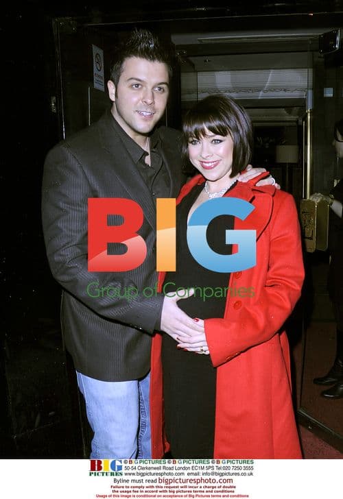 Pregnant Lisa Scott-Lee and Johnny Shentall
