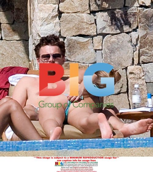 Leonardo DiCaprio and Bar Rafaeli in Mexico