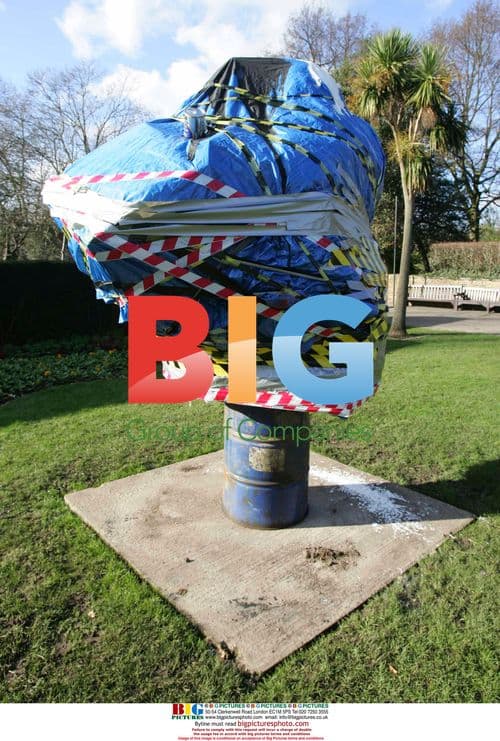 Sculpture of Saddam Hussein's Wife