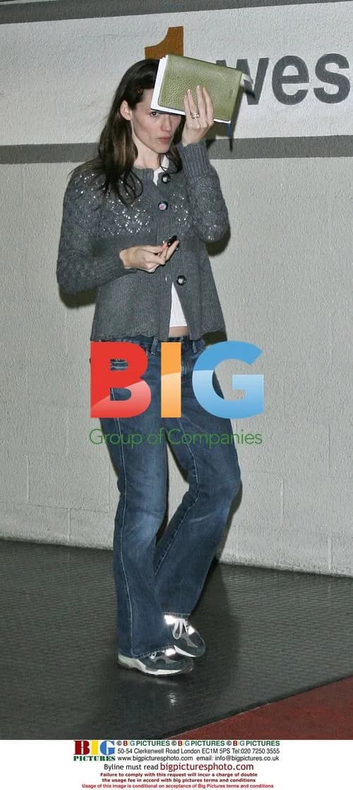 Jennifer Garner at Cedars-Sinai Medical Center