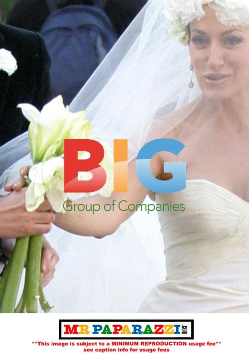 Nancy Dell'Olio in Wedding Dresses in Rome