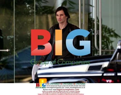Olivier Martinez with Aston Martin