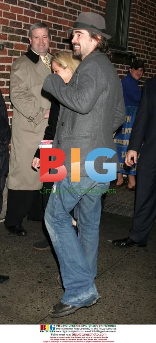 Colin Farrell on 'The Late Show'