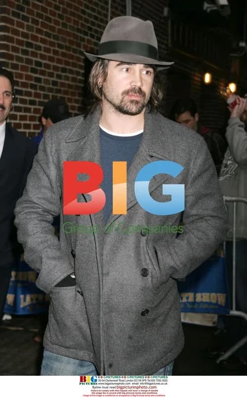 Colin Farrell on 'The Late Show'