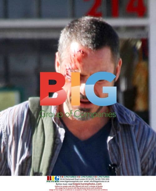 Robert Downey Jr. on The Soloist set