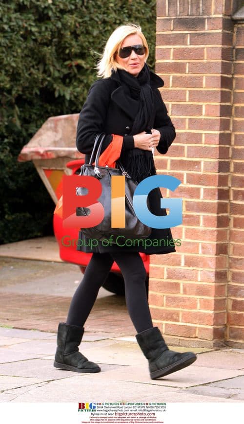 Denise van Outen after shopping