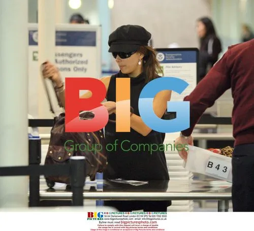 Eva Longoria Departs LAX