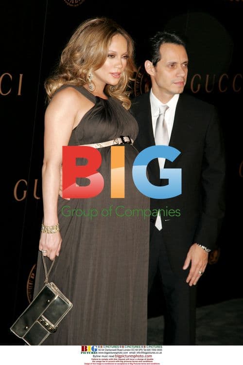 MARC ANTHONY and JENNIFER LOPEZ at Gucci/Madonna fundraiser