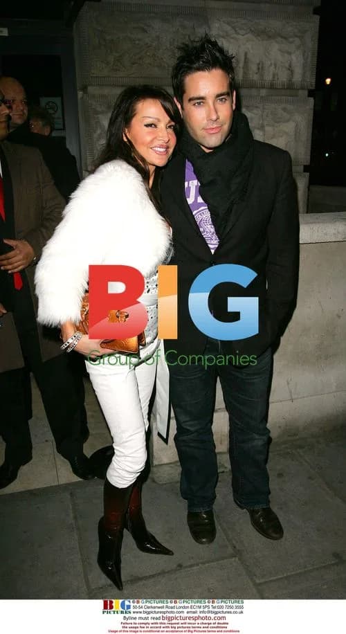 Lizzy Cundy and Giles Vickers Jones at Perfume Shop Awards
