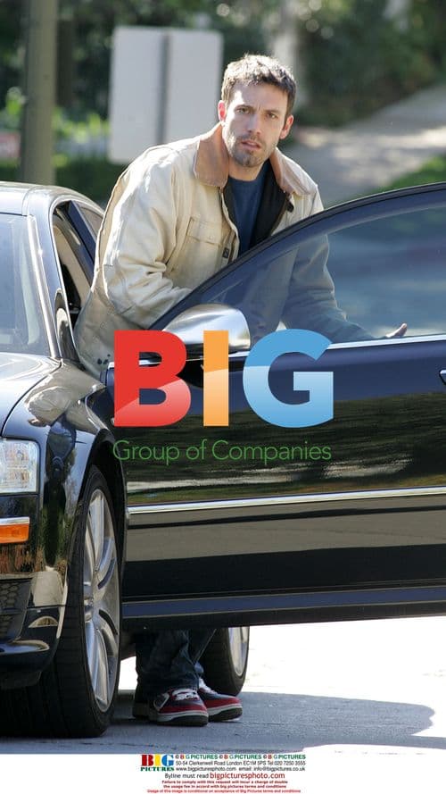 Ben Affleck at home after Jennifer Garner’s hospital visit